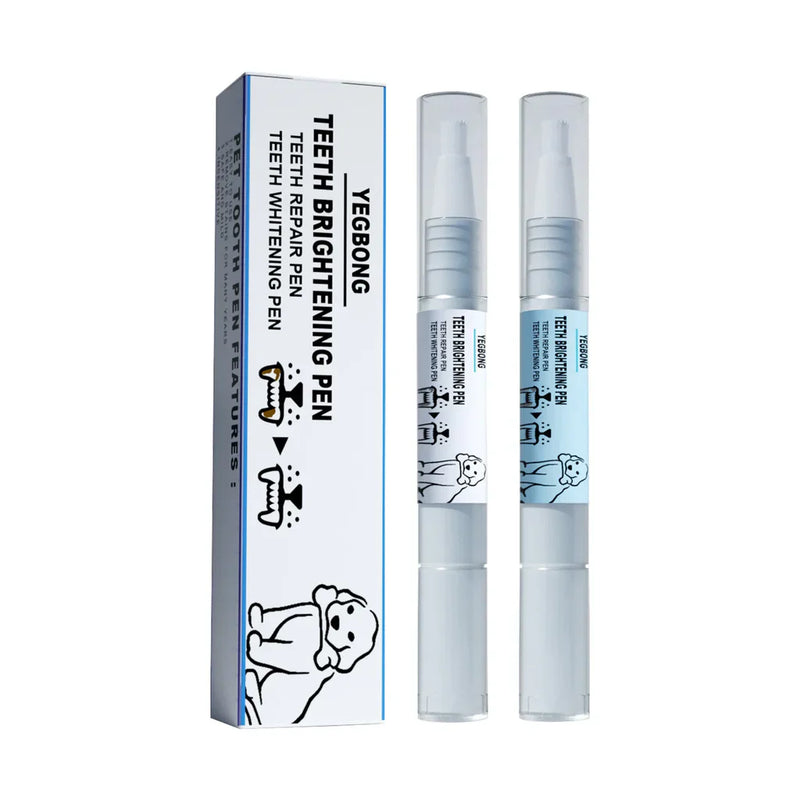 Dental Pen for Pets – Cleans yellowed teeth, prevents tartar, and eliminates bad breath.
